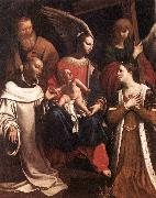 Holy Family with St Bruno and St Helena, Francois Gerard